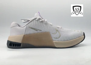 Nike Metcon 9 para mujer talla 6 blanco/dorado metálico DZ2537-104 - Imagen 1 de 9