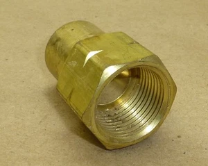 Fitting Adapter  Female CGA 590 Inlet Connection 1/4 Pipe Thread NPT LH 15/16" - Picture 1 of 4