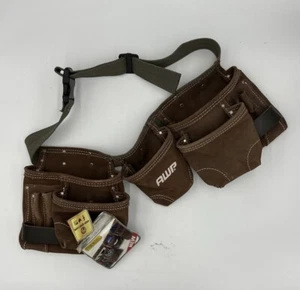 AWP General Construction Leather Tool Belt - Picture 1 of 9