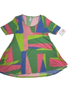 Túnica Xs LuLaRoe Perfect T ranura lateral algodón suave se adapta a 2/4 - Imagen 1 de 1