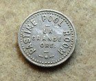 LA GRANDE ORE.   PASTIME POOL ROOM   5 CENTS   OREGON  TOKEN