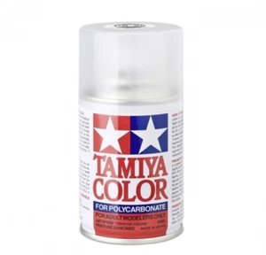 Tamiya PS 55 Spray per policarbonato FLAT CLEAR TRASPARENTE OPACO - Foto 1 di 6