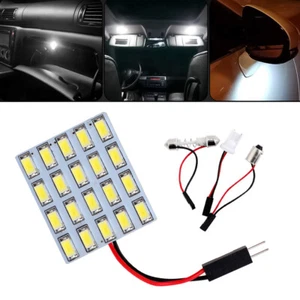 10 Piezas 20SMD Coche Festoon T10 BA9S 5730 LED Panel Interior Domo Mapa Bombillas  - Imagen 1 de 11