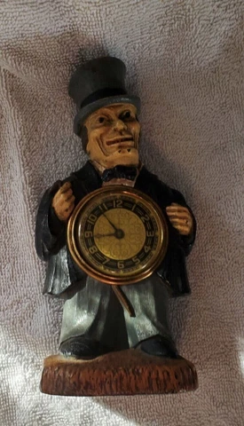 Lux "The Drunk" figural novelty clock Cover