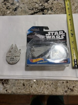 Hot Wheels Star Wars звездолеты разрушитель новый в поврежденной упаковке бонус M. Falcon - Изображение 1 из 4