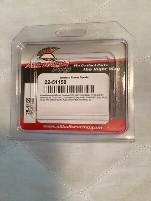 Kit de reconstrucción de cojinete de rueda delantera All Balls 25-1159 Yamaha CY PW QT SH XC YJ YS 50 Foto 1 de 2