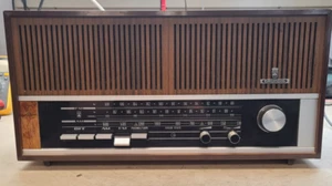 GRUNDIG RF 121U SOLID STATE AM FM RADIO VINTAGE KOMPLETT GETESTET - Bild 1 von 4