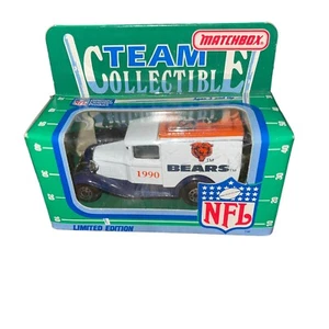 Camión Chicago Bears Matchbox Team 1990 nuevo en caja distribuido por White Rose Coll - Imagen 1 de 4