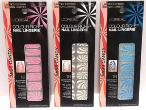 BUY 2 GET 1 FREE (Add 3 To Cart) Loreal Miss Candy Limited Edition Nail Lingerie - Picture 1 of 4