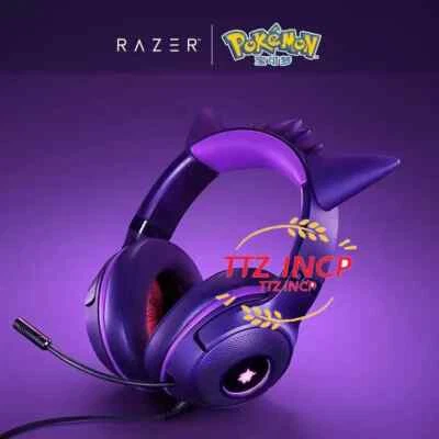 New Razer x Pokémon Gengar Kraken V3 X Wired Headset Headphone Limited Edition - Image 1 of 4