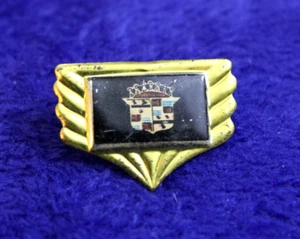 Cadillac Hat Pin Lapel Pin Crest Emblem Accessory Badge GM Escalade Seville - Picture 1 of 3