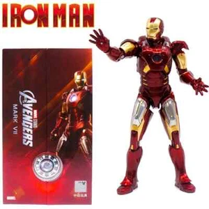 ZD IRON MAN Mark VII MK7 18cm Action Figure Marvel Avengers Model Display Toys - Picture 1 of 14