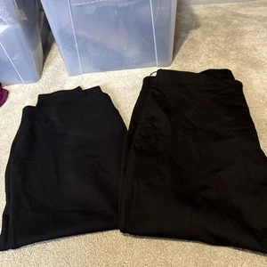 Batch Of 2 Pairs Of Next Ponte Leggings Plus Size 24R - Picture 1 of 1