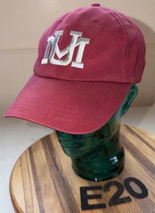 University of Montana Grizzlies weinrote Mütze mit grauen bestickten Buchstaben. Sehr guter Zustand. E20 - Bild 1 von 3