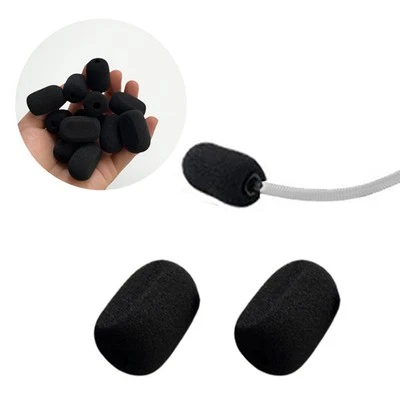2 PIEZAS Cubierta de Espuma Micrófono Parabrisas Para Auriculares para Juegos Logitech G PRO X1 X2