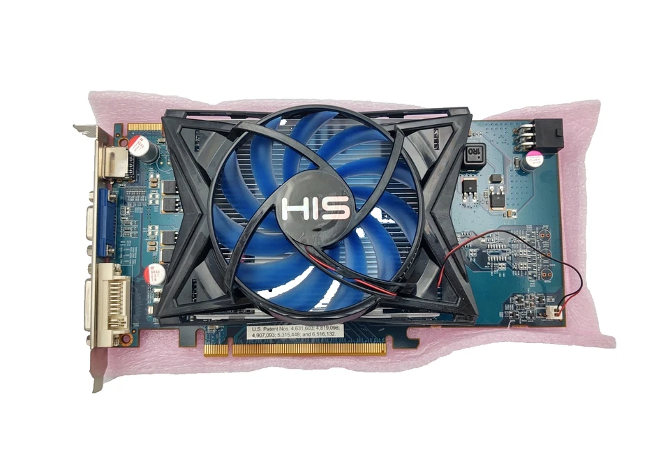 Tarjeta de gráficos HIS Radeon HD 4850 512MB GDDR3 H485FM512H con caja original Foto 1 de 4