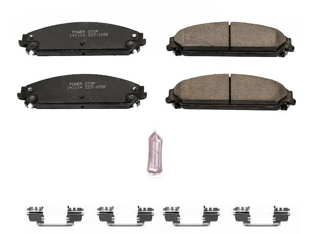 Front Brake Pad Set For 2013-2014 Dodge Avenger DT258RF - Изображение 1 из 1