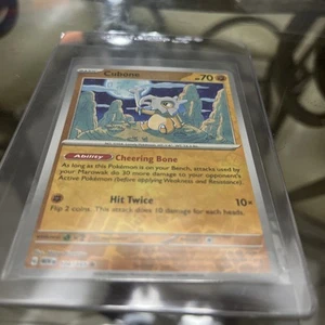 Pokémon TCG Cubone Scarlet & Violet-151 104/165 Reverse Holo Common - Picture 1 of 2