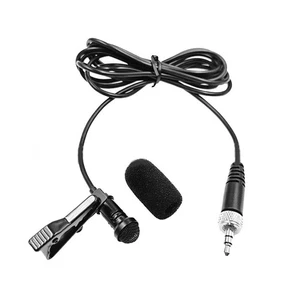 Professionelles schwarzes Ansteckmikrofon für Shure für Sony Funksender - Bild 1 von 24
