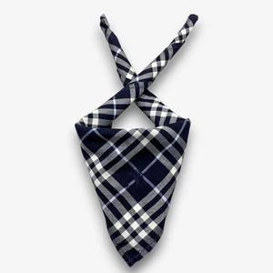 Pañuelo vintage Burberry bufanda a cuadros pañuelo de lujo pañuelo pañuelo pañuelo 18x18 - Imagen 1 de 4