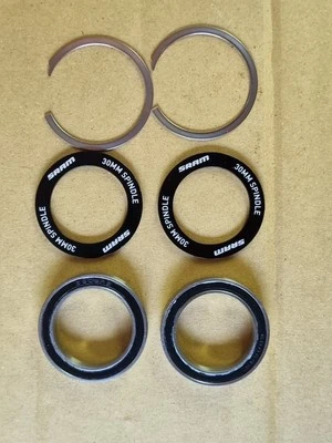 SRAM BB30 Bearing Bottom Bracket Kit fit Rotor 30mm axle - Image 1 of 4