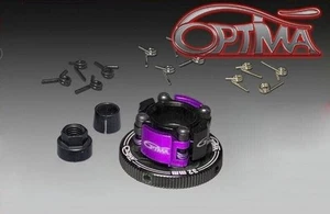 POCS432B Optima Quattro Frizione V2 a 4 Ceppi 32mm + Molle per Kyosho Mayako - Photo 1/1