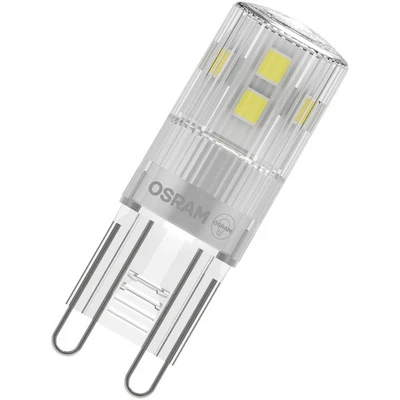 OSRAM LED BASE PIN G9 1.9W 827 Clear G9 Bulb - Image 1 of 4