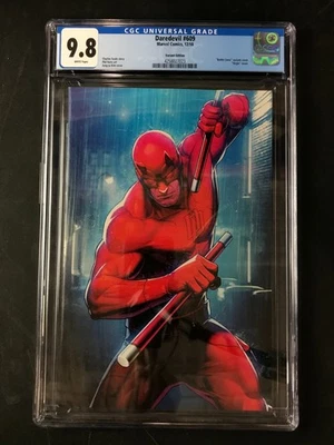 CGC 9.8 Daredevil #609 KEY! 1st Cameo App The Vigil Battle Lines Virgin VARIANT! - Image 1 of 3