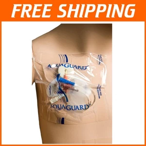 AquaGuard 5x5 Shower Protection Sheets - Moisture Barrier for Surgical Care - Picture 1 of 9