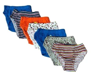 Paquete de 7 pantalones cortos suaves de polialgodón para niños niños de 2 a 8 años - Imagen 1 de 1