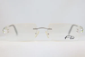 NEW FLAIR 871 COL 675 RIMLESS EYEGLASSES MADE IN GERMANY - Picture 1 of 10