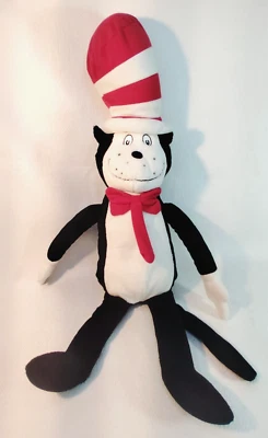 Kohls Cares Dr Seuss 帽子猫 21 英寸软填充角色玩具 #C14-B127 — 第 1/3 张图片