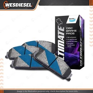 4pcs Bendix Front Ceramic Ultimate+ Disc Brake Pads DB1375ULT+ - Picture 1 of 2