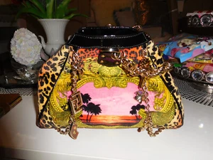 VERSACE H&M EDLE DESIGNER TRAGETASCHE NEU BUNT ORIGINAL - Bild 1 von 6