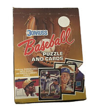 1987 Donruss Baseball Hobby Box 36 Packs Gem Original FASC