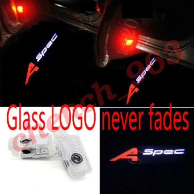 Luz proyectora láser de cortesía LED para puerta de automóvil 2 piezas especificaciones A para Acura RDX 2019-2023 Foto 1 de 4