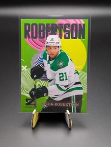 2023-24 Upper Deck Metal Universe Jason Robertson #36 Z Force Dallas Stars - Picture 1 of 2