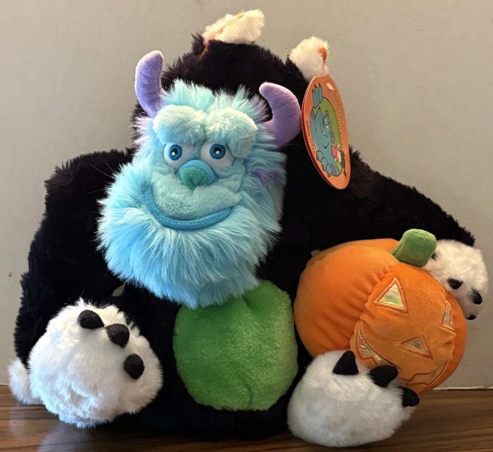 Disney Store Monsters Inc Sully 13" Juguete de Peluche de Halloween en Disfraz de Gato Foto 1 de 1
