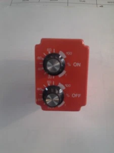 NCC CKK-00300-461 Solid State Timer Relay 3-300 Sec Adjustable 10 Amp 1/3 HP - Picture 1 of 5