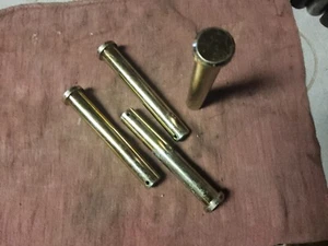 Hitch Pin  3/4" dia 4-9/16" usable length,High Tensile Steel "4 PINS"ZINC CLEVIS - Picture 1 of 3