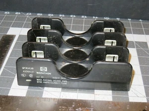 Marathon 6F30A3B 4100032 3 Pole Fuse Block Holder 600V 30A - Picture 1 of 5