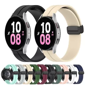 Correa de muñeca de silicona magnética para reloj Samsung Galaxy 6/5/4 clásico 43/47 - Imagen 1 de 16