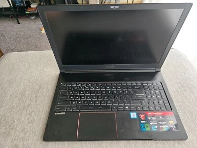 MSI GS63 STEALTH-062 15.6" (1TB+512GB, Intel Core i7 7th Gen., 2.80GHz, 16GB)... - Image 1 of 3