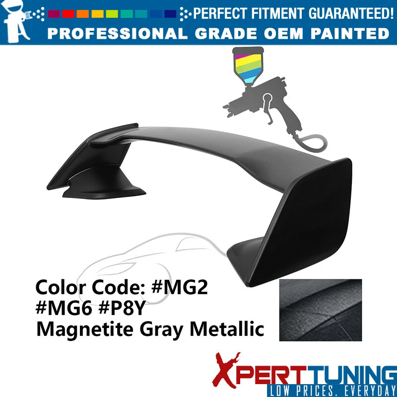 Fits 12-16 Impreza 15-21 WRX STI Painted #MG2 Magnetite Gray Trunk Spoiler Lip - Imagem 1 de 4