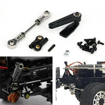 Alloy Steering Servo Upgraded Parts for LESU 1/14 6x6 6x4 4x4 RC Tractor Truck - Image 1 of 4
