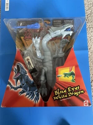 2002 Yu-Gi-Oh! UNOPENED Blue Eyes White Dragon figure Mattel Series #1 Rare - Image 1 of 4