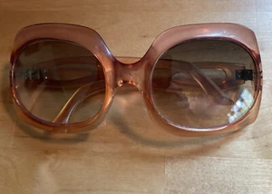 Gafas de sol vintage de plástico para mujer Riesco France de gran tamaño años 70 - Imagen 1 de 9