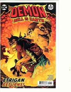 The Demon Hell Is Earth 1 of 6 Etrigan Returns Comic Book - Near Mint - Imagen 1 de 1