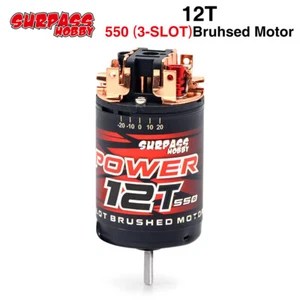 Surpass Hobby 550 Brushed Motor 12T-35T for 1/10 1/12 RC Car Wltoys Traxxas - Picture 1 of 18