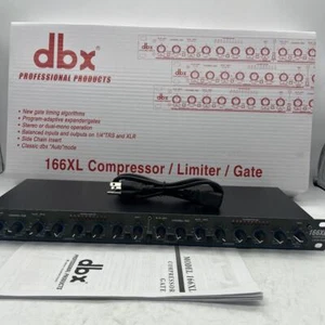 DBX 166XL Compressor Limiter/Gate Effects DSP Processor New - Picture 1 of 7